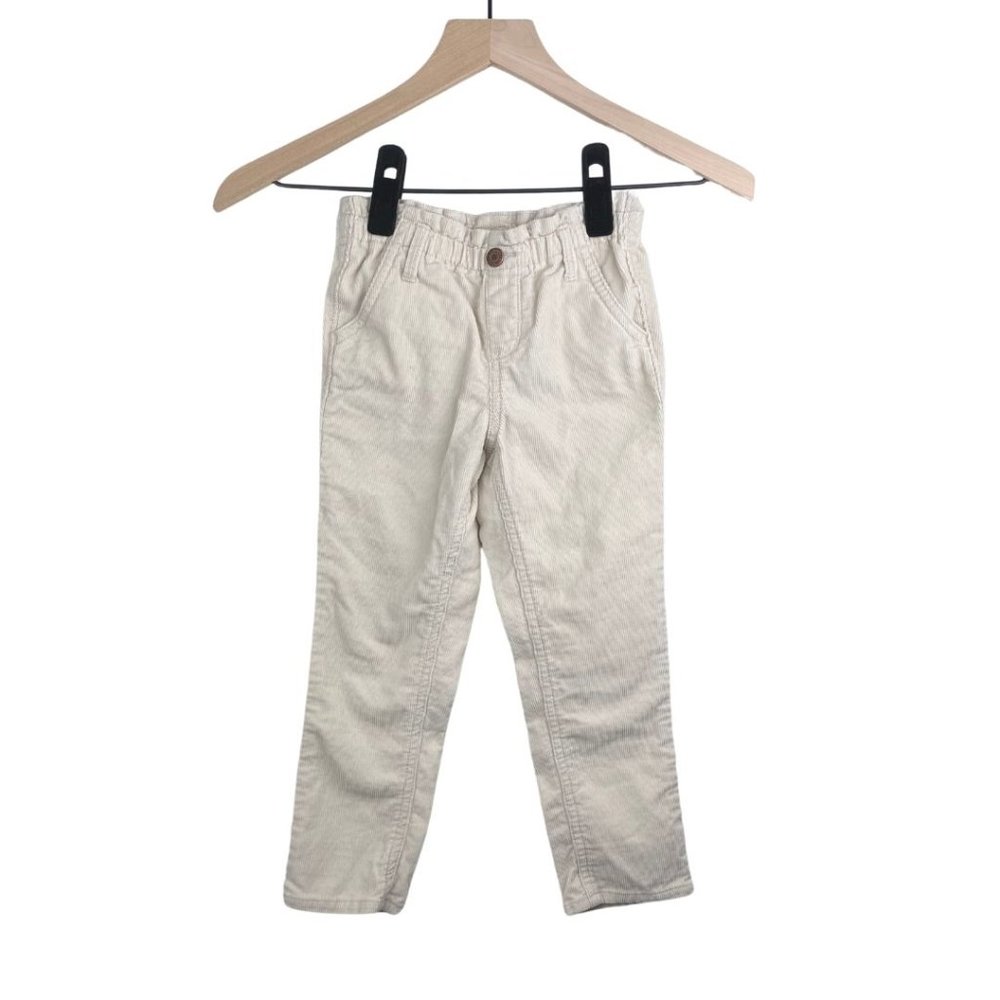 Gap Corduroy Pants Cream/Bone 5T